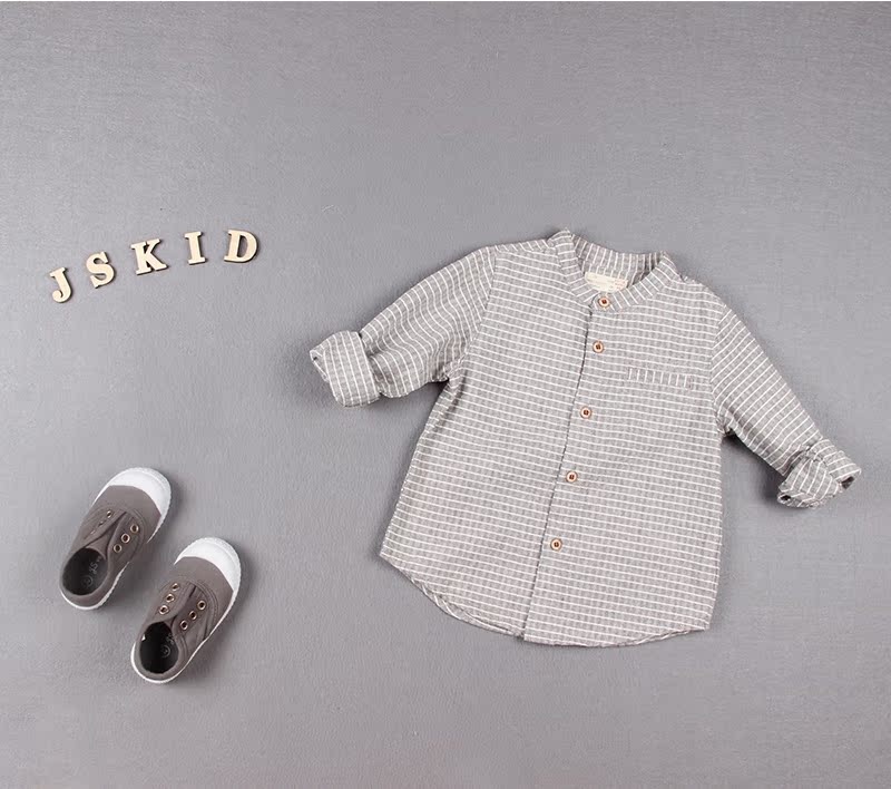 Chemise enfant à manche longue - Ref 2083097 Image 12