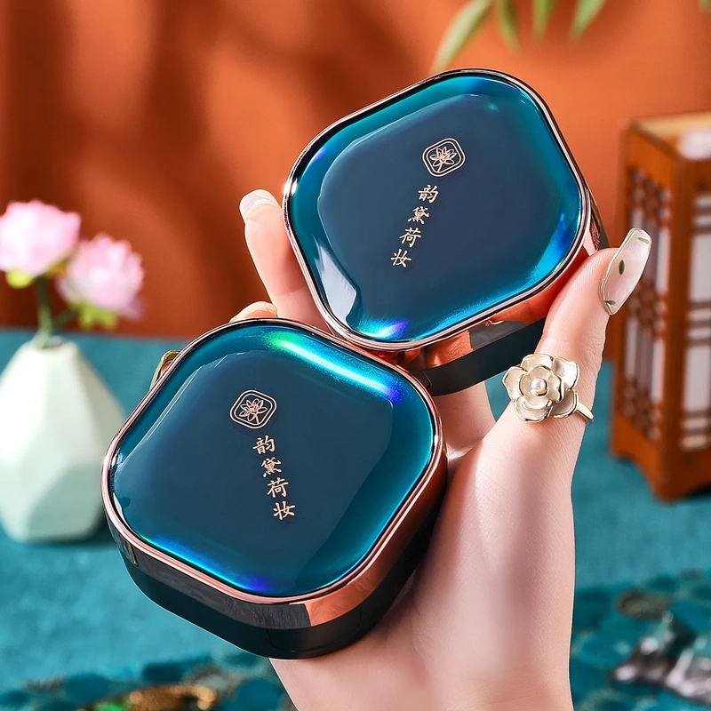 Flower Fairy Same Style Cushion Bb Cream Concealer Long-Lasting Moisturizing Hydrating Foundation Liquid No-Makeup Cc Cream with Refill Pack Genuine Product