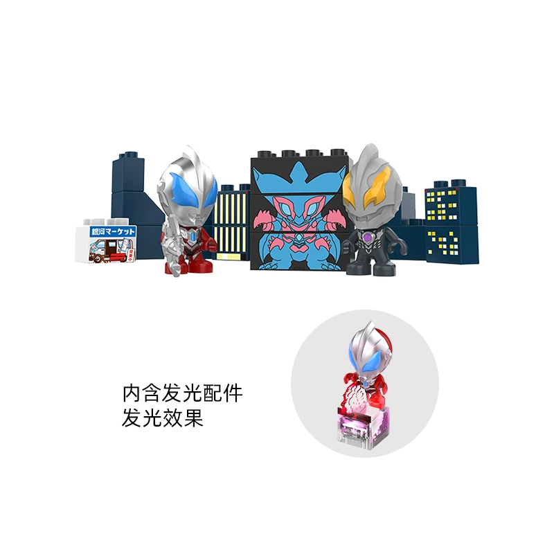 Bandai, Ultra, Ultraman Tiga, игрушка, конструктор, классическая деревянная фигура, набор из эластичной резины