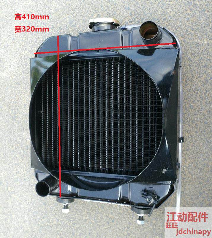 Installed Dongfanghong 2102 Jianghuai 295 Jiangdong 2100 diesel engine 250 tractor copper water tank accessories