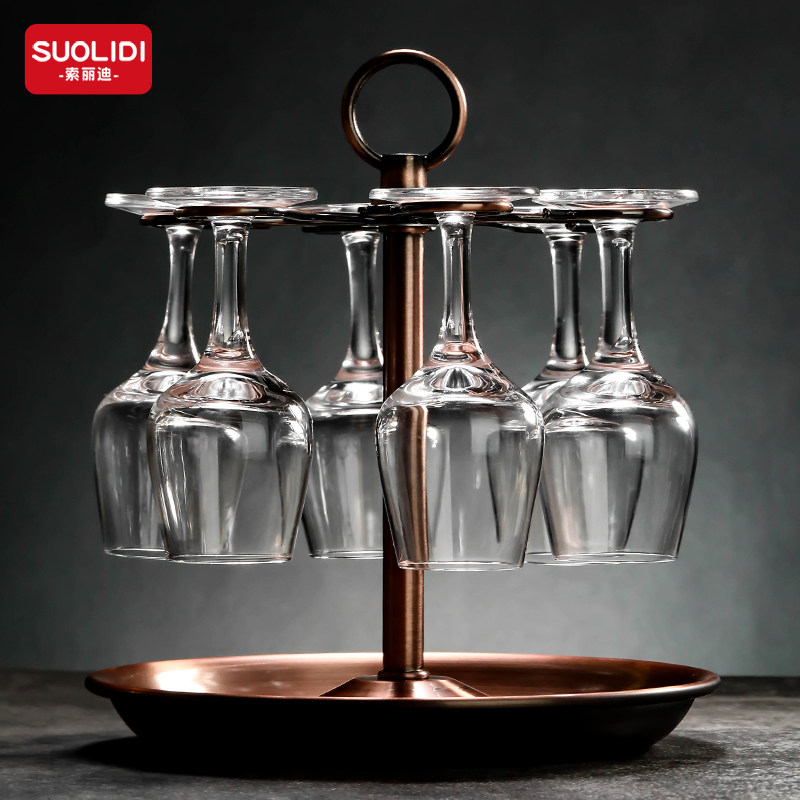 International Standard Liquor Wine Glass Wine Professional 50ml Small Number Tulip High-footed Cup Creative Personality Home