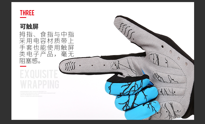 Gants pour vélo mixte BATFOX - Ref 2241687 Image 22