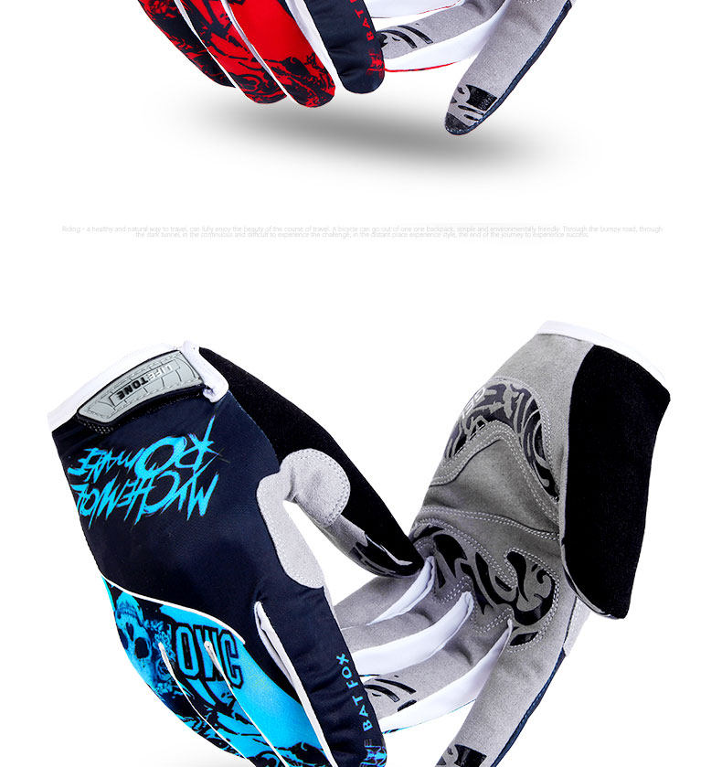 Gants pour vélo mixte BATFOX - Ref 2239543 Image 14