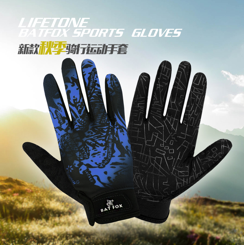 Gants de cyclisme mixte BATFOX - Ref 2242375 Image 9