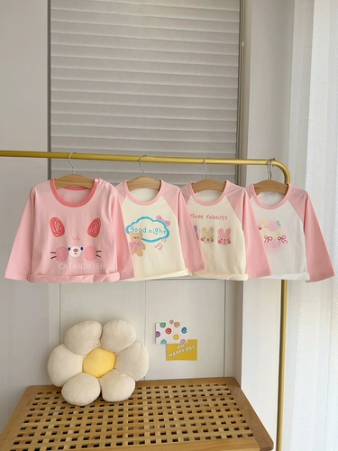 Детский хлопковый лонгслив для мальчиков, детские штаны, пижама, осенний, детская одежда