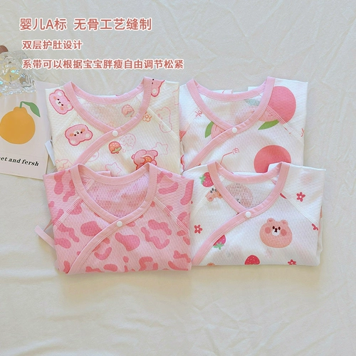 Хлопковое детское боди для новорожденных для девочек для мальчиков, летняя одежда, короткий рукав