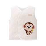 Детская удерживающая тепло стеганая майка топ, хлопковый детский жилет для мальчиков, увеличенная толщина