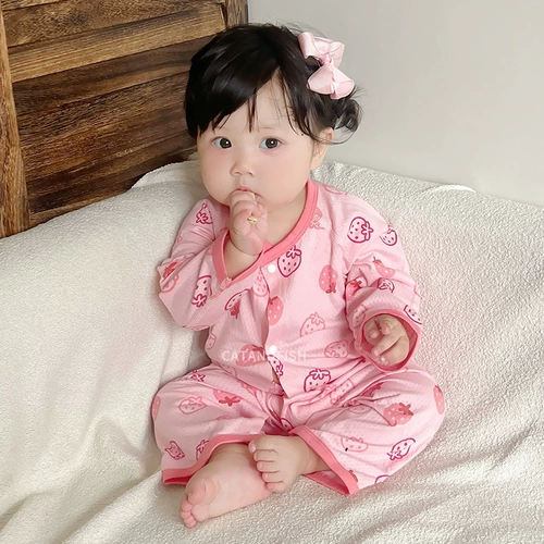 Летнее детское тонкое боди для новорожденных, 0-12 мес.