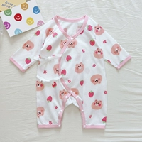 Летняя тонкая хлопковая клубника