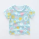 Nam nữ trẻ em hè 1 nữ bé 0 áo sơ mi ngắn tay trẻ em mùa hè cotton nửa tay trẻ em mặc 3 tuổi