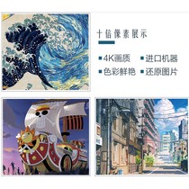Student two-dimensional landscape poster wall stickers wallpaper murals beautiful animation stickers dormitory bedroom custom oversized