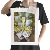 Send a boyfriend gift box dry bouquet Dad Yan Hemen tea cigarette star Net red creative birthday lover gift