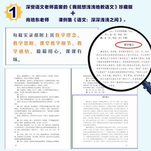 语文：深深浅浅之间：肖培东语文新课品读（大教育书系） 博库网