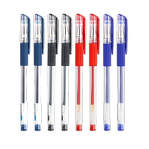 Morning Light Pen Q7 Middle Sex Pen Fountain Pen Students Sign Pen Water-based Carbon Black Pen 0 5mm Refill Elementary School Students Special Teachers Red Ballpoint Pen Office Supplies Stationery 50 branches (60 clothes)