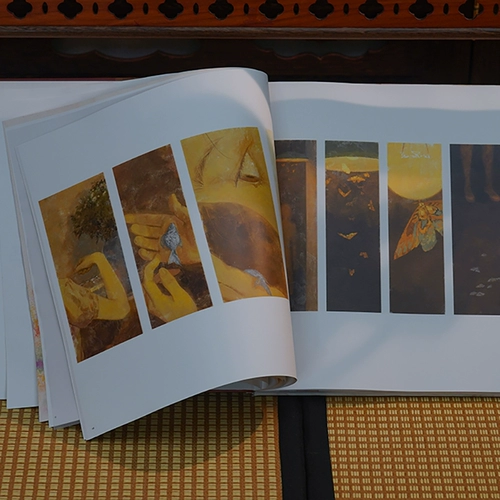 Подлинная [плоская коробка + жемчужный хлопок, предотвращающий столкновение] Богом данная 100-цветная версия в твердом переплете Новое портфолио Мерасгара в национальном стиле Китайские традиционные цвета и иллюстрации Комбинация картин иллюстраций альбом картин альбом книг Электронная промышленность Пресса