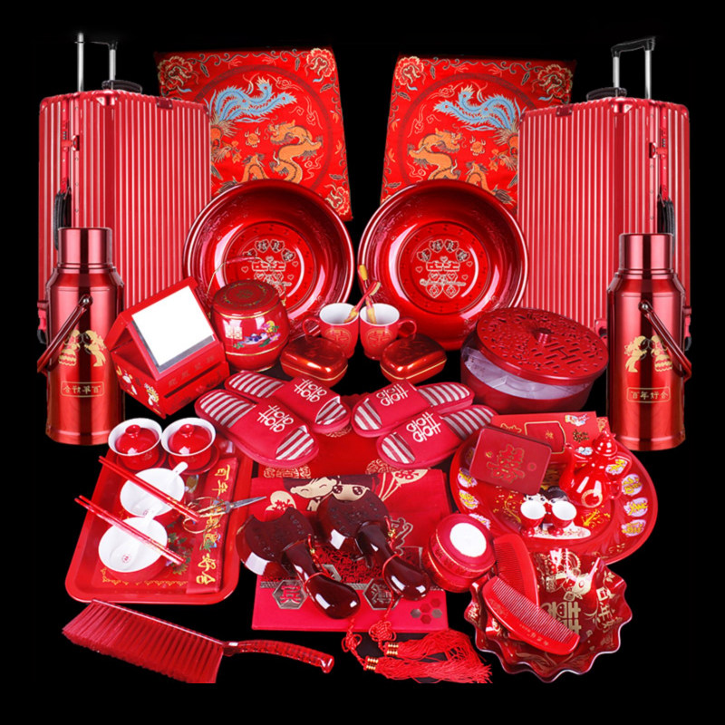 Marriage supplies Daily grandstone Marriage Wedding Wedding Wedding Household Toilet Bride High-end Woman Downership