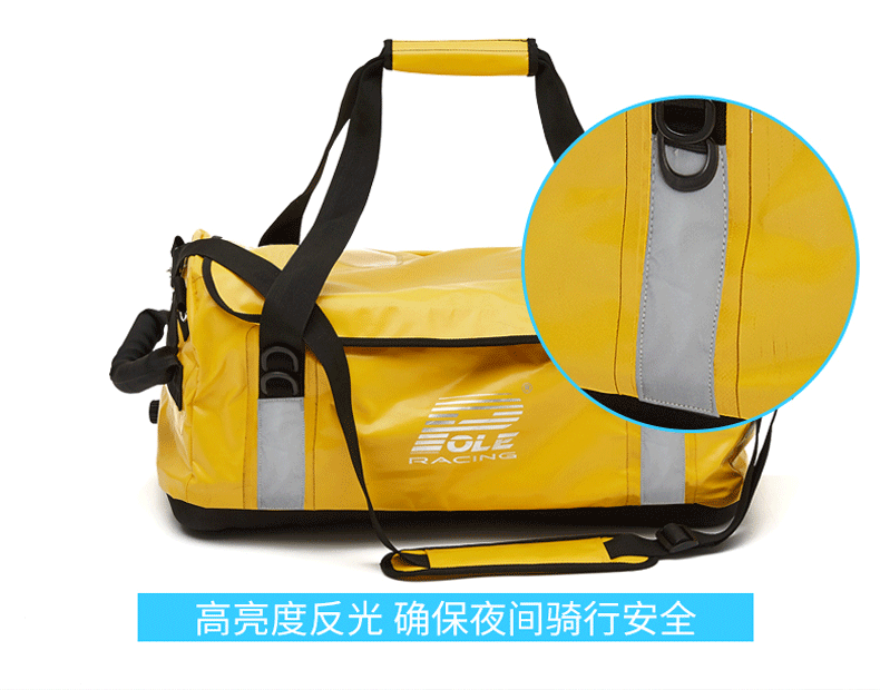 POLE xe máy phía sau túi phía sau túi mũ bảo hiểm túi chống nước túi hiệp sĩ Thiết bị di động cưỡi túi phía sau túi hành lý túi găng tay đi xe máy cho nam