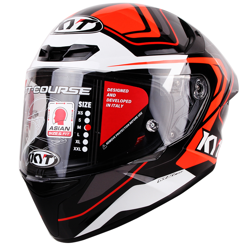 [USD 268.52] Imported KYT Helmet TT Motorcycle Helmet GP Racing Helmet