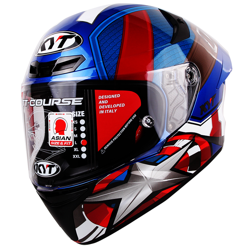 [USD 268.52] Imported KYT Helmet TT Motorcycle Helmet GP Racing Helmet