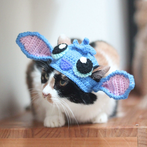 Плетеная шапка ручной работы, мультяшный шлем, аксессуар для волос, популярно в интернете