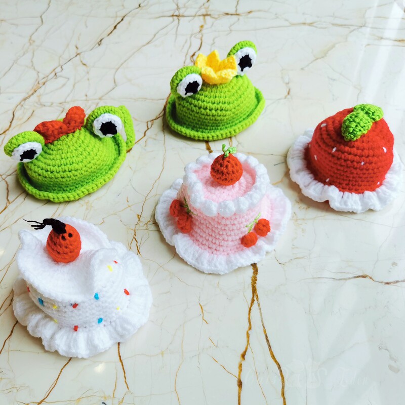 Cat's hat adorable handmade wool thread braided cartoon for funny funny changing clothes headgear Birthday Photo Gift-Taobao