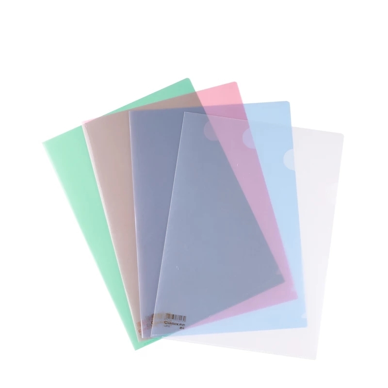 10 fast - colored two - page file set E310A4 transparent bag and L folder folder folder folder folder thicker