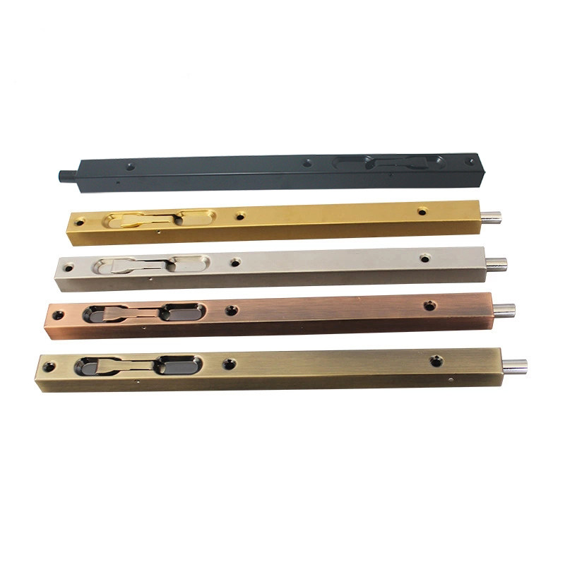 Stainless steel cassette concealed bolt lengthened red ancient bronze green ancient bronze heaven and earth pin concealed concealed concealed anti-theft bolt