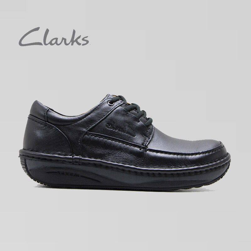 clarks Qi Le men's shoes Un Soul Lace classic casual comfortable elastic leather shoes lace-up low-top men's shoes