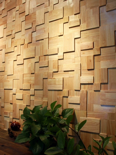 Сплошная древесная фона стена мозаика гостиная клуба в общежитии