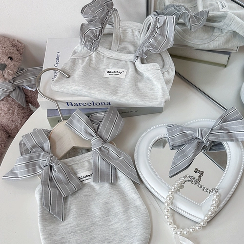 Сумка кошачьи девушки в стиле балета Bow Pet Pure Cotton футболка Bichin Maltese Puppy Spring Одежда