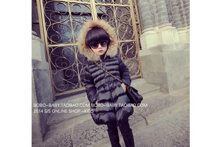 Manteau pour fille en mélange - Ref 2164424 Image 11