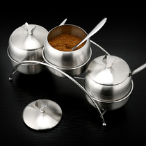 Kitchen Seasoned Jar Salt Jars Glass Sauce Box Seasoning Bottle set Composition Zoo-box seasoning box Oil jug Home