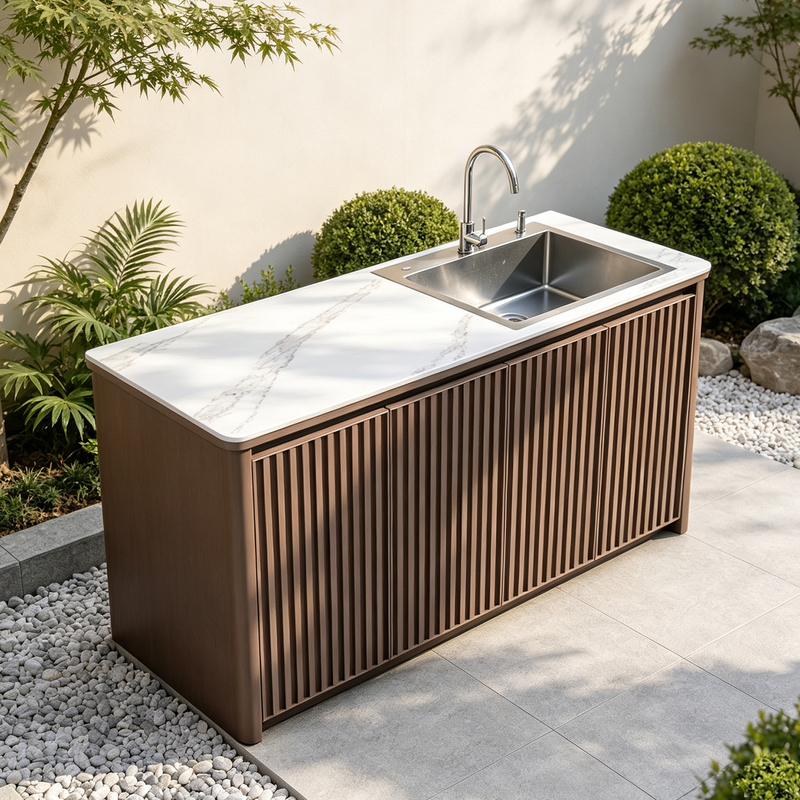 Aluminum Honeycomb Outdoor Courtyard Garden Pool Basin Rock Slab Operation Table Wash Basin Pool Aluminum Alloy Storage Cabinet Outdoor Aluminum Honeycomb Outdoor Courtyard Garden Pool Basin Rock Slab Operation Table Wash Basin Pool Aluminum Alloy Storage Cabinet Outdoor