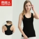 Áo len nam màu đen và trắng cotton đáy quần áo sơ mi tay mỏng mùa hè ngắn đoạn ngắn nữ triều