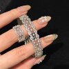 S925 silver! Lace queen lace bracelet ring set palace style medieval exquisite high-end light luxury niche