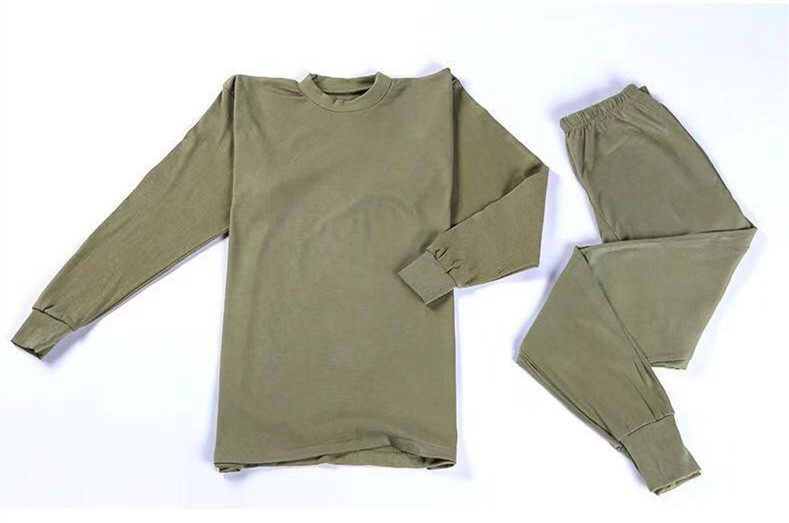 Miner's lower well suit Army green 87 style old warm pure cotton autumn clothes autumn pants labour labor insurant lingerie army fan-Taobao