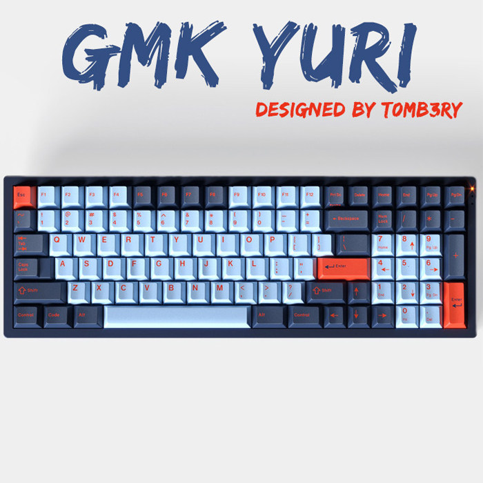 (Truncated) GMK Yuri Yuri Keycap Original plant Height personality Keycap
