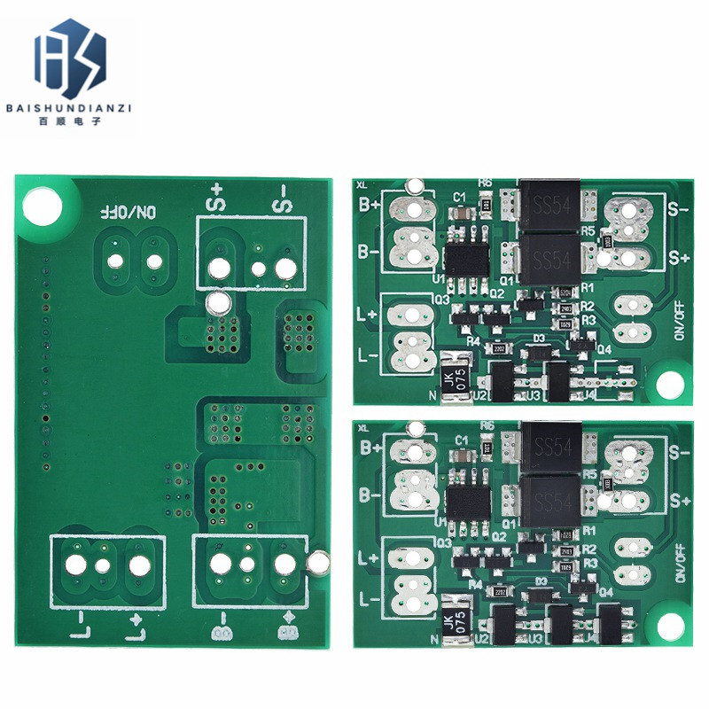 Photovoltaic solar controller lithium battery street lamp charge and discharge protection automatic switch circuit board constant current drive board