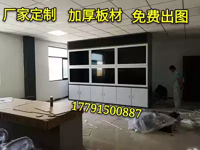Factory direct sales thickened assembly monitoring console TV wall security control station monitoring screen wall custom