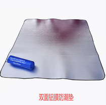 Moisture-proof mat Beach mat dormitory student double tent sleeping mat thickened aluminum film Picnic mat camping outing mat