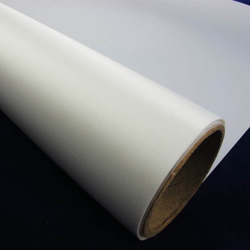 Water-based environmental protection inkjet high-light white canvas silk cloth without waterproof cloth brightness of Chinese painting art filament fabric