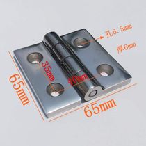 304 stainless steel heavy-duty hinge thickened power distribution cabinet box hinge industrial hinge load-bearing 65*65 * 6mm