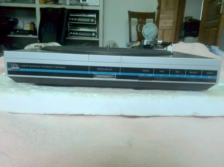 Máy ghi âm, BSR gốc của Anh và máy nghe nhạc BSR liên doanh Đài Loan, máy ghi âm vinyl ghi âm - Máy hát