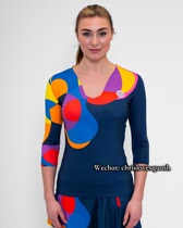 Bidi Badu 2024 new autumn and winter womens tennis three-quarter sleeve top and tennis skirt