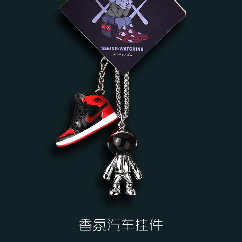 Cosmonaut cosmonauts car pendants net red on-board pendant Chauke car rear mirror upscale decorative supplies male