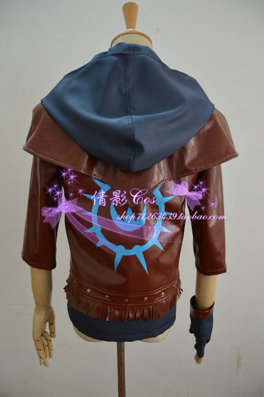 kata cosplay Tùy chỉnh 
            LOL Liên Minh Huyền Thoại cosplay/nhà thám hiểm Ezreal EZ/trang phục cos kính bảo hộ, áo giáp tay và nơ cosplay soraka star guardian