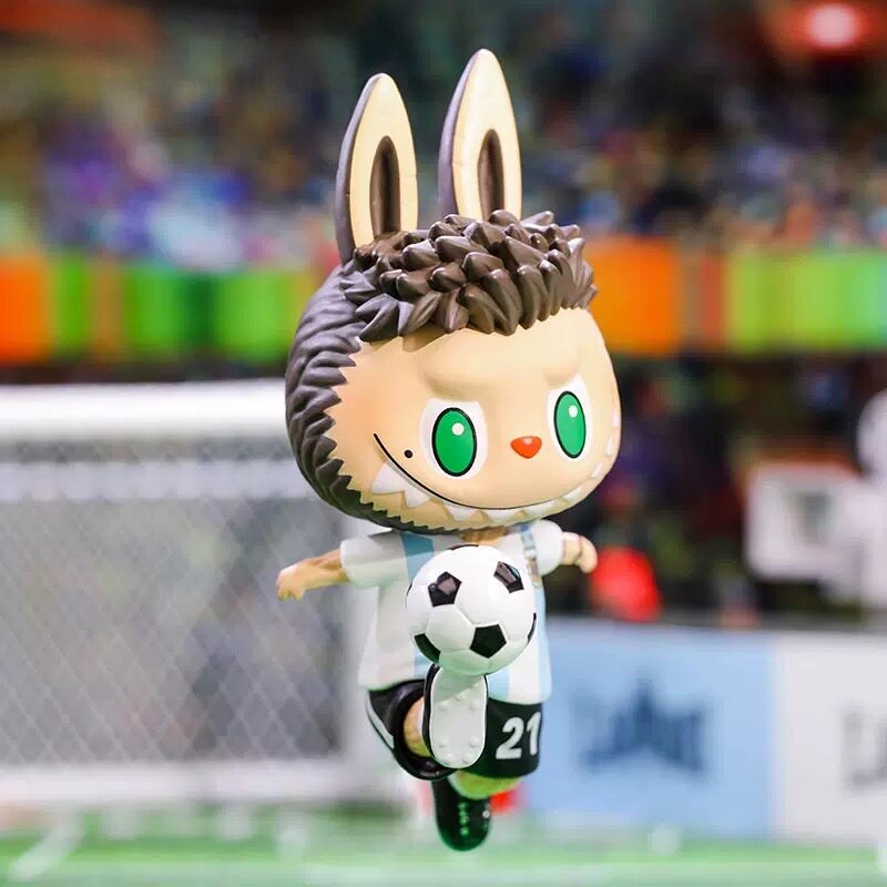 Popmart Labubu Argentina National Team Official Series Messi World Cup Trendy Toy Gift