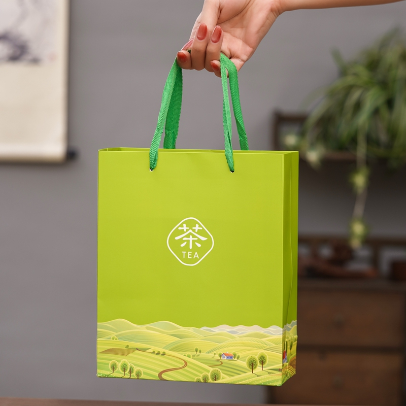 Tea Tote Bag Gift Bag Green Tea Black Tea Universal Gift Bag Festive High-End Paper Bag 0.5kg Tea Packaging Bags Tea Tote Bag Gift Bag Green Tea Black Tea Universal Gift Bag Festive High-End Paper Bag 0.5kg Tea Packaging Bags