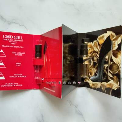 Fearless Queen Red High Heels Carolina GOOD GIRL Test Tube Perfume Sample 1.5ml