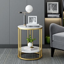 Light luxury side table mini small coffee table small apartment home living room sofa corner bedside cabinet luxury quality